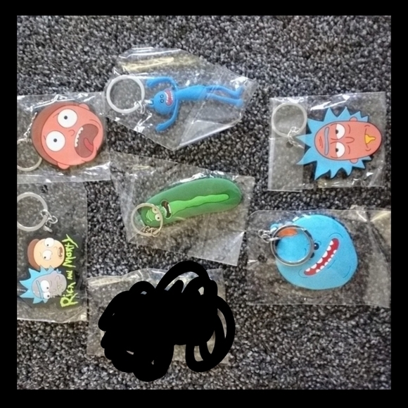 Rick and morty keychains - Picture 1 of 7